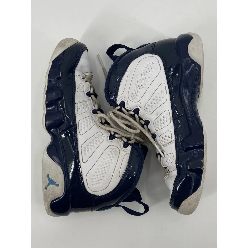 Air Jordan 9 Retro GS‎ White/Blue Size 4Y 302359-145